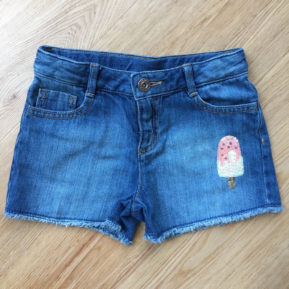 💗HOST PICK💗 Girls Gymboree Ice Cream Jean Shorts